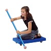 Sport-Thieme Rollbrett-Set mit Paddel und Polster, Polster Blau