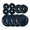 60 kg Set of Rubber Weight Discs