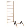 Sport-Thieme Wall Bars with Pull-Up and Dip Bar, Wall bars: 230x80 cm