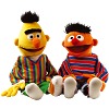 Bert and Ernie Hand Puppet Set