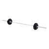 Sport-Thieme Langhantel-Set 60 kg oder 85 kg, Gummiert (Polyurethan (PU)), 60 kg