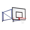 Sport-Thieme Basketball-Wandanlage „schwenk- und höhenverstellbar“, Board aus MDF, Betonwand
