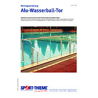 Alu-Wasserball-Tore