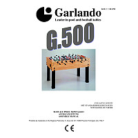 Garlando Tischkicker "G-500 Evolution"
