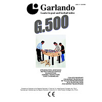 Garlando Tischkicker "G-500 Evolution"