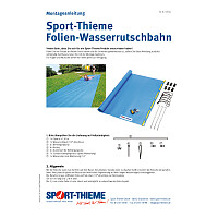 Sport-Thieme Wasserrutschbahn