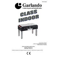 Garlando Tischkicker "Master Class Evo Indoor"