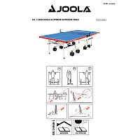 Joola Tischtennisplatte "Aluterna"
