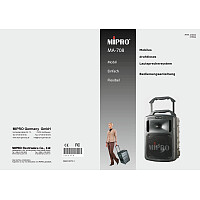 Mipro Akku-Beschallungssystem "MA-708-R4"