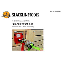 Slackline-Tools Slackline-Set "Wandfix"