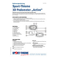 Sport-Thieme Schrittzähler "3D Active"