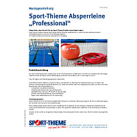 Sport-Thieme Absperrleine "Professional"