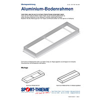 Sport-Thieme Bodenrahmen "Aluminium"
