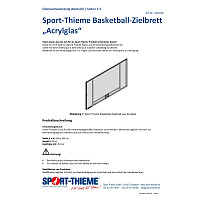 Sport-Thieme Basketball-Zielbrett "Acrylglas"