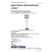 Sport-Thieme Basketballsäule "Jump"