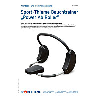 Sport-Thieme Bauchtrainer "Power Ab Roller"