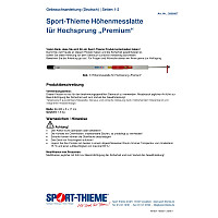 Sport-Thieme Höhenmesslatte "Premium" für Hochsprung