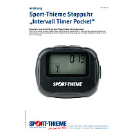 Sport-Thieme Intervalltimer "Pocket"