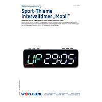 Sport-Thieme Intervalltimer "Mobil"
