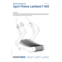 Sport-Thieme Laufband "T850"