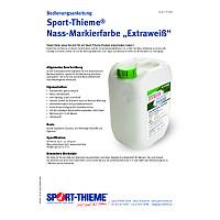 Sport-Thieme Nass-Markierfarbe "Extraweiß"