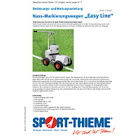 Sport-Thieme Nass-Markierwagen "Easy Line"