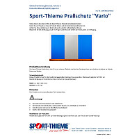 Sport-Thieme Prallschutz "Vario"