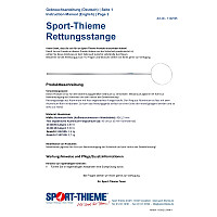 Sport-Thieme Rettungsstange