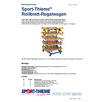 Sport-Thieme Regalwagen für Rollbrett