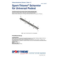 Sport-Thieme Scharnier für Universal Podest
