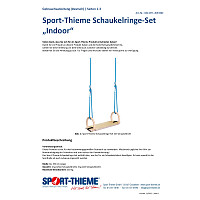 Sport-Thieme Schaukelringe-Set "Indoor"