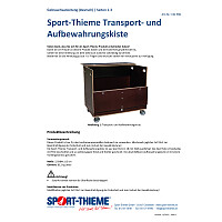 Sport-Thieme Transport- und Aufbewahrungskiste
