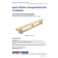 Sport-Thieme Turnbank "Original"