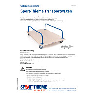 Sport-Thieme Transportwagen für rollbare Bodenturnmatten