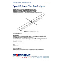 Sport-Thieme Turnbankwippe