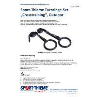 Sport-Thieme Turnringe-Set "Crosstraining", outdoor