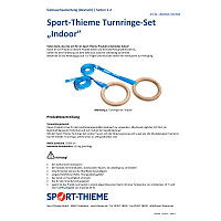 Sport-Thieme Turnringe-Set "Indoor"
