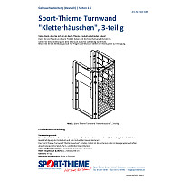 Sport-Thieme Turnwand-Kombination "TuWa Kletterhaus 3"