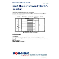 Sport-Thieme Turnwand-Kombination "TuWa Kletterwand 5"