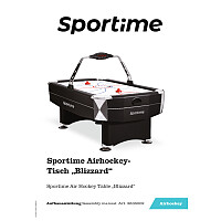 Sportime Airhockey-Tisch "Blizzard"