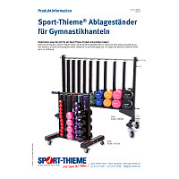 Sport-Thieme Fausthantel-Ablageständer fahrbar