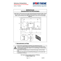 Sport-Thieme Basketball-Zielbrett "Sicherheitsglas"