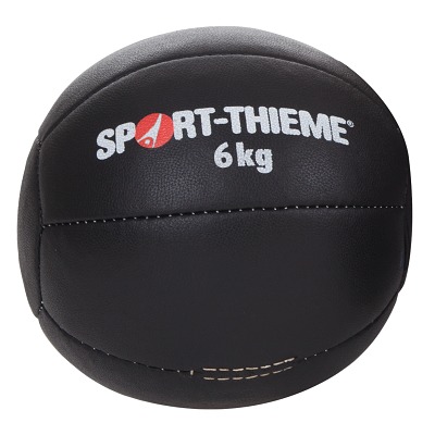 Sport-Thieme Medizinball Schwarz, 6 kg