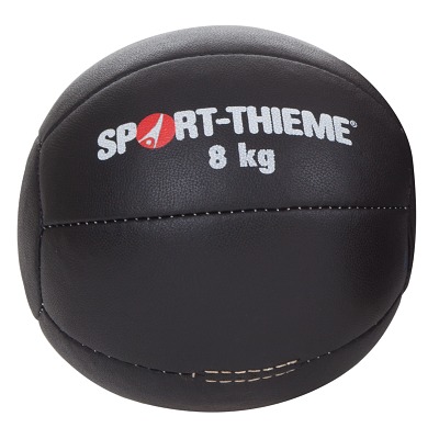 Sport-Thieme Medizinball Schwarz, 8 kg, ø 25 cm