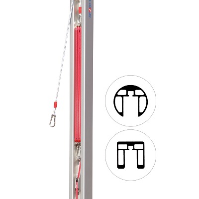 Sport-Thieme Flaschenzug-Spannvorrichtung für Pfosten 80x80 mm und ø 83 mm, Für DVV-2-Pfosten