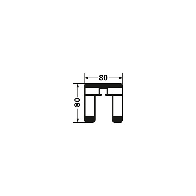 Sport-Thieme Volleyballpfosten 80x80 mm,...