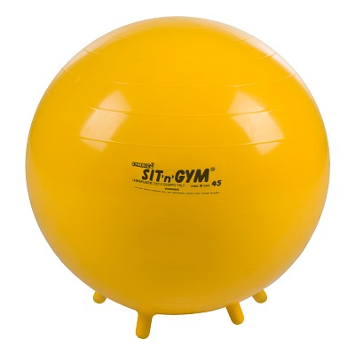 Thumbnail - Gymnic Fitnessball "Sit 'n' Gym", ø 45 cm, Gelb