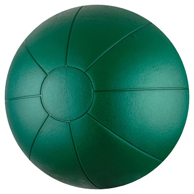 Togu Medizinball aus Ruton, 4 kg, ø 34 cm, Grün