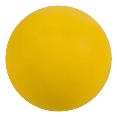 WV Gymnastikball Gymnastikball aus Gummi, Gelb, ø 16 cm, 320 g