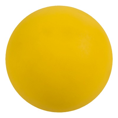 WV Gymnastikball aus Gummi, Gelb, ø 16 cm, 320 g